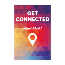 Geometric Bold Get Connected 