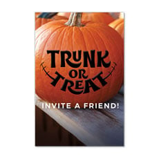 Trunk or Treat Pumpkin Carving Invite A Friend 