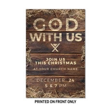 God with Us Straw 