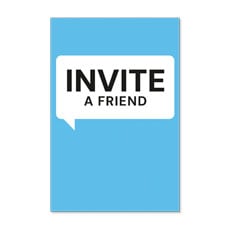 Chat Bubble Invite A Friend 
