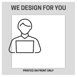 34.5" x 34.5" Rigid Sign Single Sided: Full Custom 34.5" x 34.5" Rigid Sign