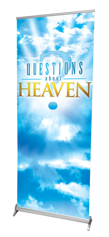 Banners, Sermon Series, Heaven, 2'7 x 6'7