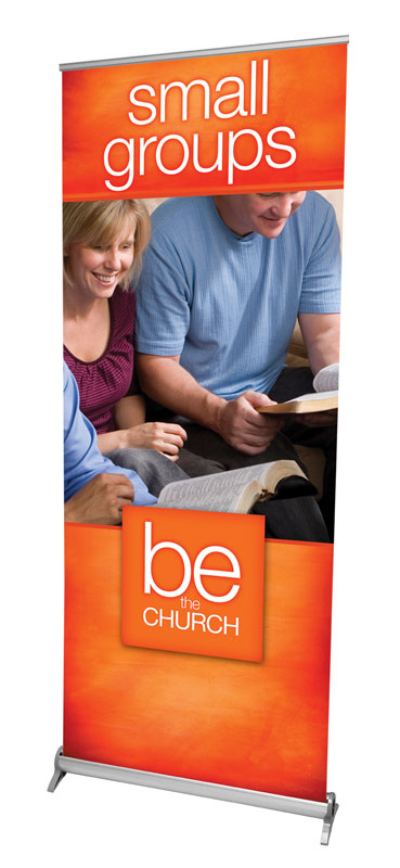 Banners, Ministry, Be the Church Small Groups, 2'7 x 6'7