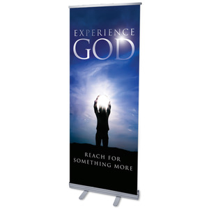 Experience God Reach 2'7" x 6'7"  Vinyl Banner