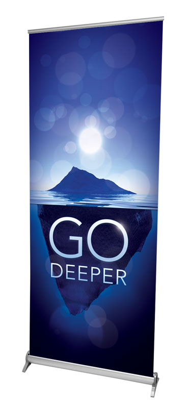 Banners, Church Theme, Deeper Iceberg, 2'7 x 6'7