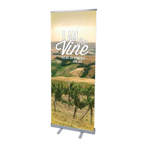 Reflections Vine 2'7" x 6'7"  Vinyl Banner