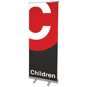 Metro Children 2'7" x 6'7"  Vinyl Banner