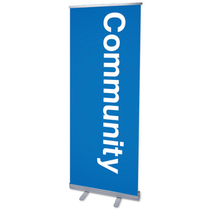 Metro Community 2'7" x 6'7"  Vinyl Banner