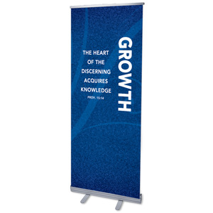 Flourish Growth 2'7" x 6'7"  Vinyl Banner