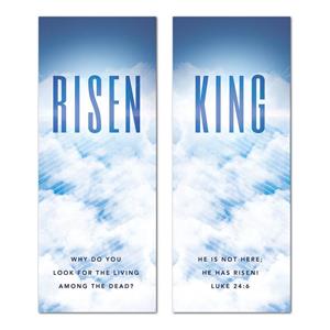 Risen King 2'7" x 6'7"  Vinyl Banner
