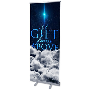 Gift From Above 2'7" x 6'7"  Vinyl Banner
