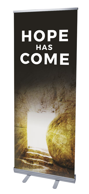 Banners, Easter, Hope Has Come Tomb, 2'7 x 6'7