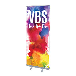 Join The Fun VBS 2'7" x 6'7"  Vinyl Banner