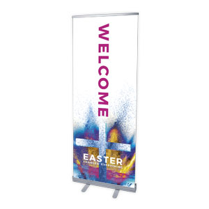 Easter Changed Everything 2'7" x 6'7"  Vinyl Banner