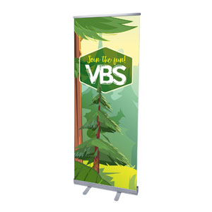 VBS Forest 2'7" x 6'7"  Vinyl Banner