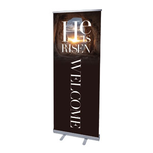 Tomb Risen 2'7" x 6'7"  Vinyl Banner