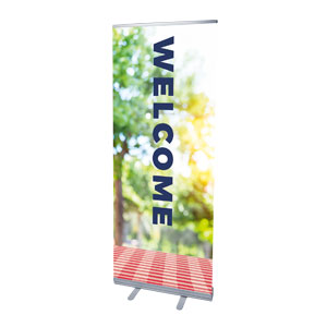 Picnic Table Invited 2'7" x 6'7"  Vinyl Banner
