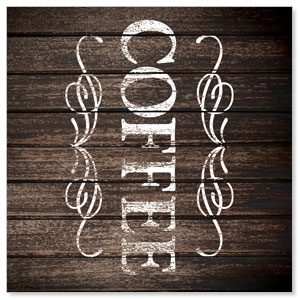 Rustic Charm Coffee StickUp