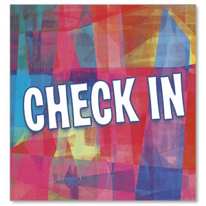 Kids Collage Check In StickUp