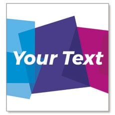 Vibrant Shapes Your Text 