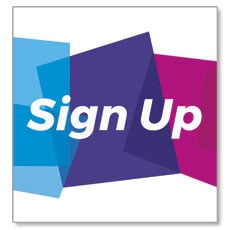 Vibrant Shapes Sign Up 