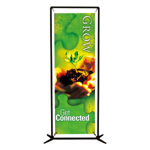 Get Connected Grow 2' x 6' Banner