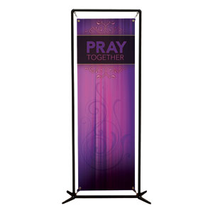 Together Pray 2' x 6' Banner