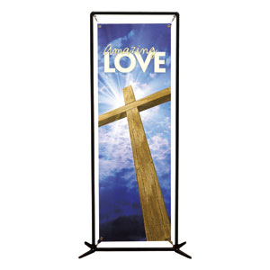 Amazing Love 2' x 6' Banner