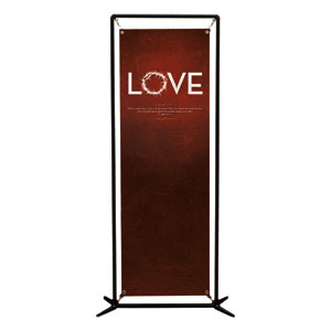 Real Love 2' x 6' Banner