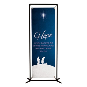 Advent Hope 2' x 6' Banner