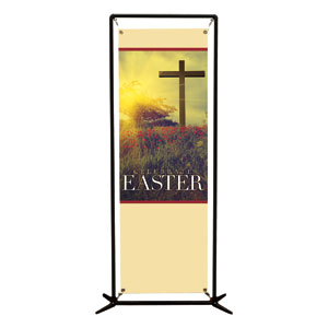 Celebrate Easter Cross 2' x 6' Banner