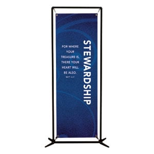 Flourish Stewardship 2' x 6' Banner