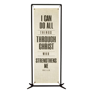 Strengthens Me 2' x 6' Banner