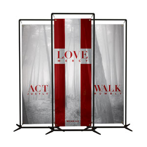 Micah Mist  2' x 6' Banner