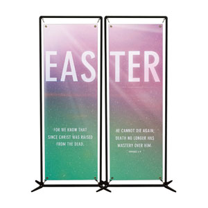 Easter Color Pair 2' x 6' Banner