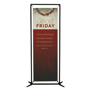 Color Block Good Friday 2' x 6' Banner