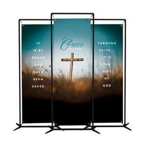 Grace Has A Name 2' x 6' Banner