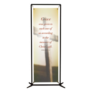 Traditions Eph 4:7 2' x 6' Banner