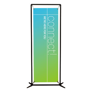 Color Wash Connect 2' x 6' Banner