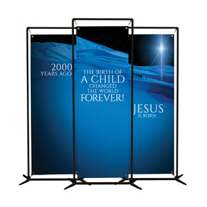 2000 Years Ago 2' x 6' Banner
