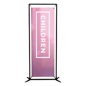 Shimmer Children 2' x 6' Banner