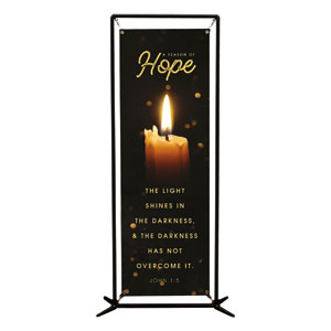 Hope Candle 2' x 6' Banner