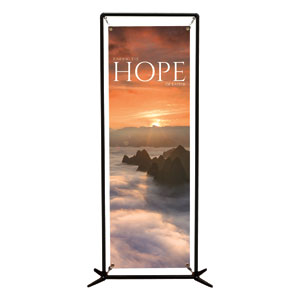 Hope Mountains 2' x 6' Banner