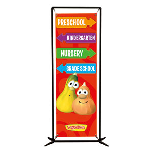 VeggieTales Directional 2' x 6' Banner