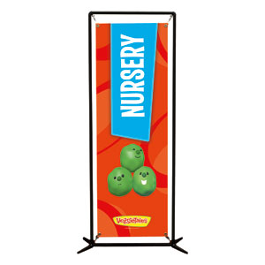 VeggieTales Nursery 2' x 6' Banner
