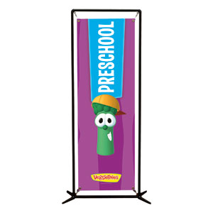 VeggieTales Preschool 2' x 6' Banner