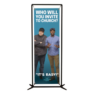 Josh and Steve 2' x 6' Banner