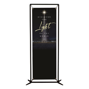 Discover Light of World 2' x 6' Banner