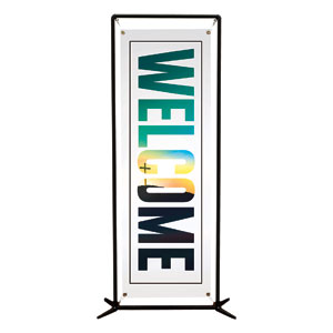 Bold Easter Calvary Hill 2' x 6' Banner