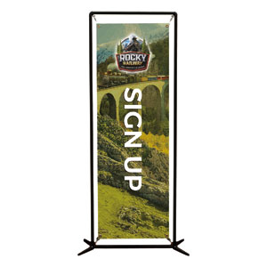 Rocky Railway Sign Up 2' x 6' Banner